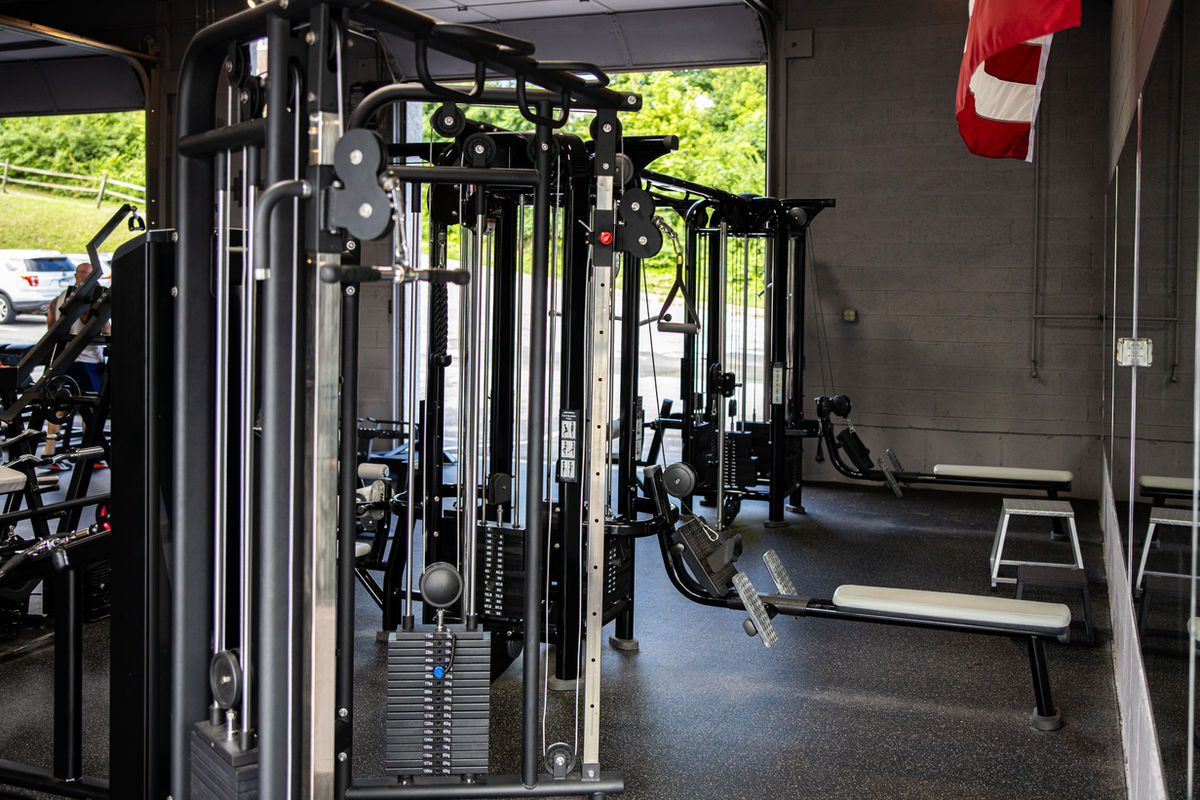 Dumbbells at King Gym
