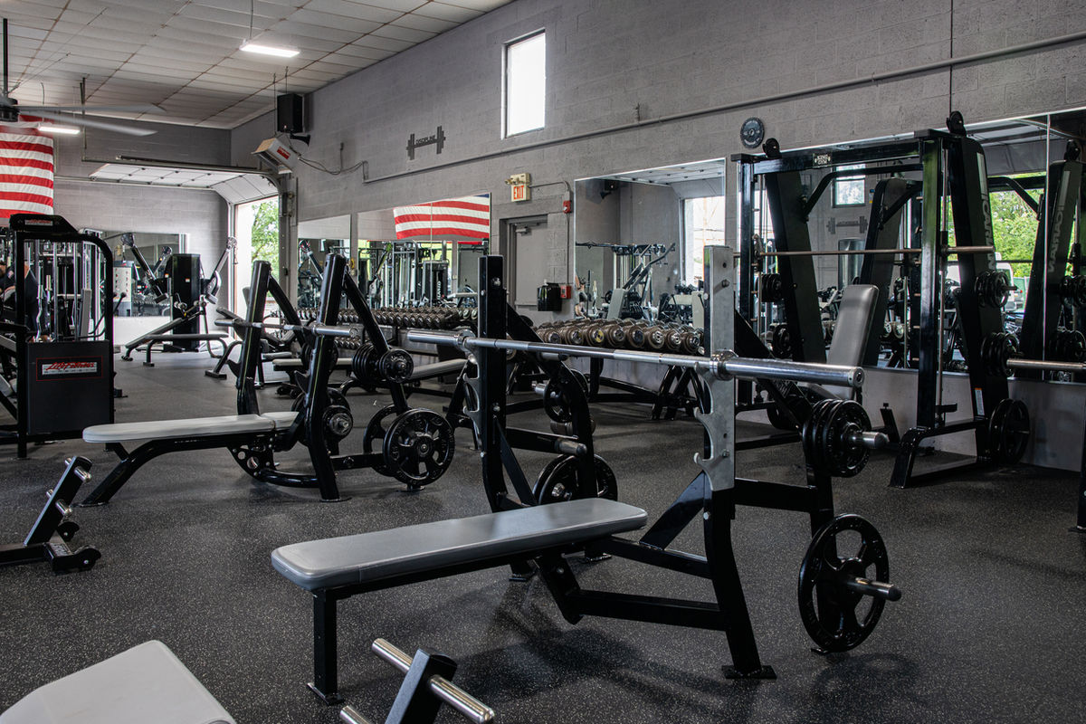 Strength equipment at King Gym